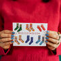 Perfect Pair Sock Greetings Card, thumbnail 1 of 6