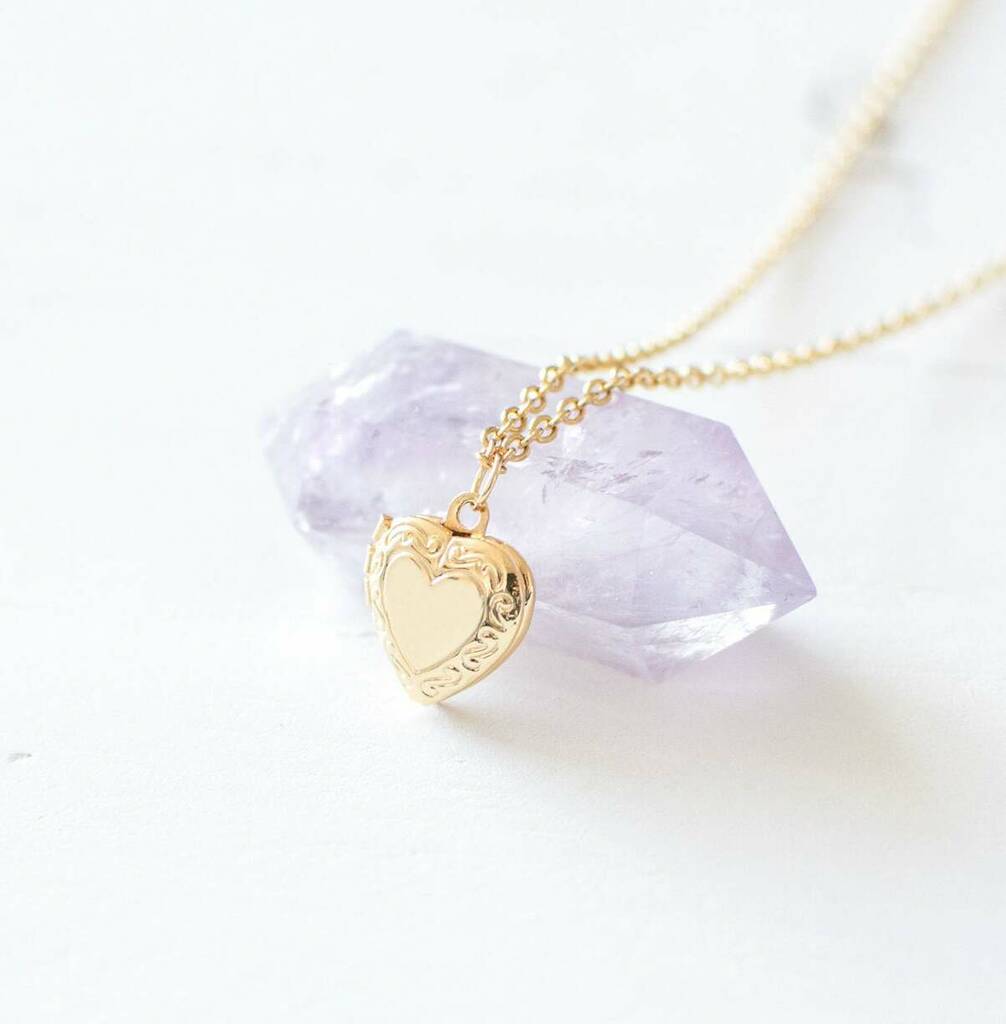 Dainty CZ Inlaid Pink Crystal Cupid Arrow Heart Necklace – ArtGalleryZen