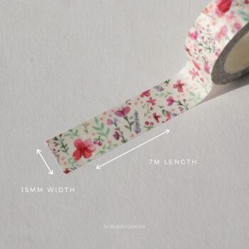 Flower Washi Tape, 4 of 6