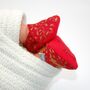 Baby's 1st Christmas Shoes, Reindeer Slippers, thumbnail 3 of 9
