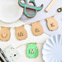 Personalised Wooden Bunting Owl And Name, thumbnail 2 of 5