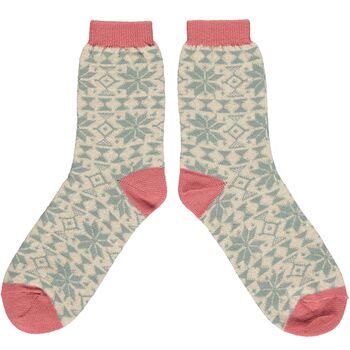 Soft Lambswool Ankle Socks For Women, 8 of 8