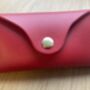 Personalised Red Leather Glasses Case, thumbnail 10 of 12