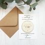 Tying The Knot Wooden Save The Date Magnet, thumbnail 7 of 8