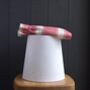 Dolly Pink Striped Gathered Scrunchie Lampshade, thumbnail 4 of 4