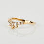 The Seren Diamond Wedding Ring, thumbnail 2 of 6