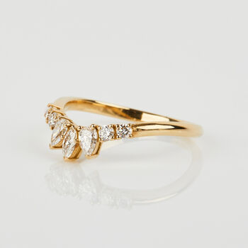 The Seren Diamond Wedding Ring, 2 of 6