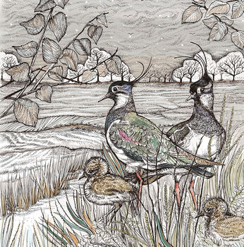 'Lapwings' Print, 3 of 3