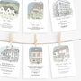 Personalised Illustrated Change Of Address Cards, thumbnail 1 of 9