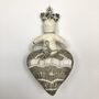 Christmas Tree Topper Beaded Heart 'Flo', thumbnail 7 of 10
