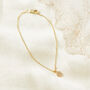 Fine Solid Gold Sapphire Circle Bracelet, thumbnail 4 of 7