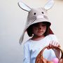 Kids Bunny Hat, thumbnail 3 of 6