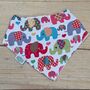 Bandana Dribble Bib Elephants, thumbnail 1 of 2