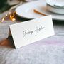 Wedding Table Guests Place Name Card Set Of 10, thumbnail 1 of 6