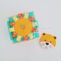 'Leo The Lion' Baby Sensory Fabric Sewn Quiet Book, thumbnail 3 of 12