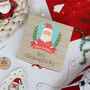 Personalised Santa Christmas Eve Wooden Box, thumbnail 2 of 6