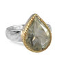 Lola Green Amethyst Teardrop Ring, thumbnail 2 of 3