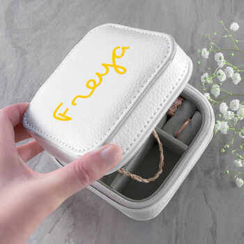 Personalised Travel Jewellery Case, 6 of 7