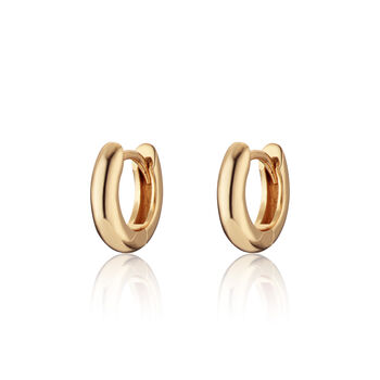Mini Huggie Hoop Earrings, 5 of 6
