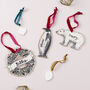 Personalised Wreath Christmas Decoration, thumbnail 2 of 5