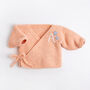 Personalised Baby Cardigan Easy Knitting Kit, thumbnail 2 of 10