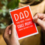 'Best Thing Since Mum' Funny Father's Day Card, thumbnail 3 of 4