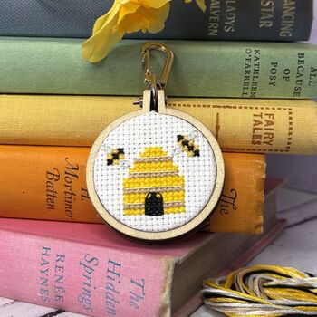 Sweeter Than Honey Mini Matchbox Cross Stitch Kit, 6 of 6