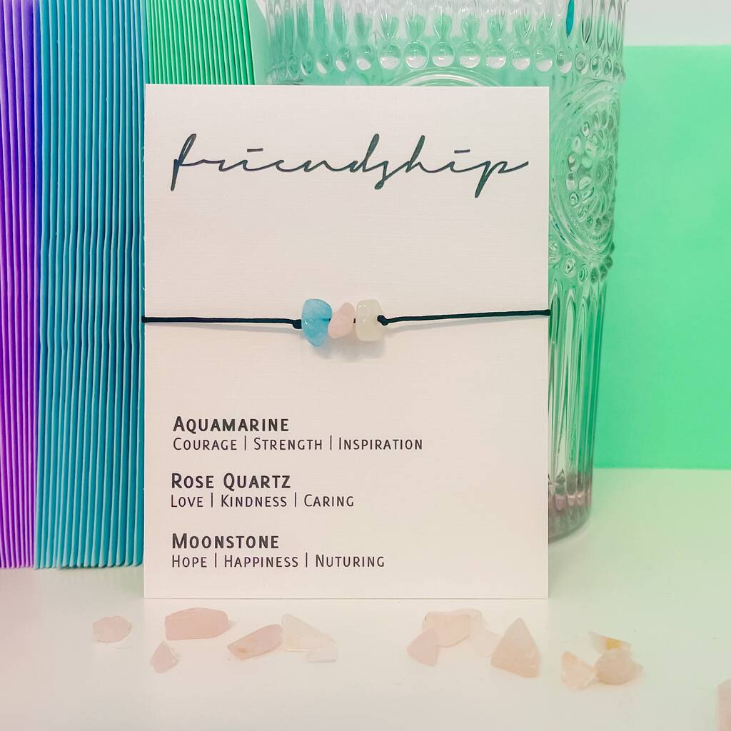 Friendship Adjustable Crystal Bracelet