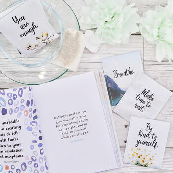 Self Care Tea And Book Gift Set, 4 of 12