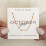 October Birthstone Opal Gold Bracelet, thumbnail 1 of 5