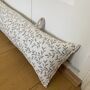 Draught Excluder With Loops, Filled Draft Stopper, thumbnail 3 of 5