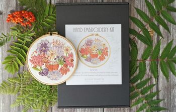 Blooms Embroidery Kit, 4 of 8