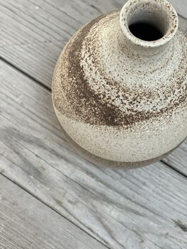 Speckled Bottle Vase, 4 of 4