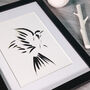 Free As A Bird Limited Edition A5 Print, thumbnail 3 of 7