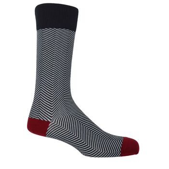 Lux Taylor Black Luxury Crew And Trainer Men’s Socks, 6 of 6