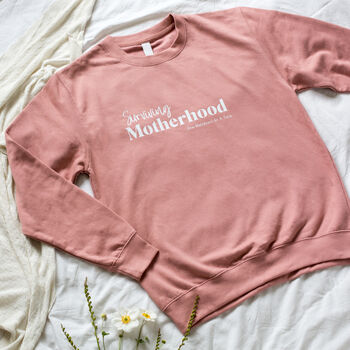 Surviving Motherhood Personalised Sweatshirt, 2 of 4