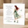 21st Birthday Card With Message Personalised For Goddaughter, thumbnail 4 of 8
