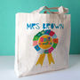 Personalised Teachers Special Award Rosette Bag, thumbnail 1 of 5
