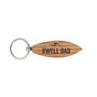 'Swell Dad' Oak Surfboard Keyring, thumbnail 2 of 2