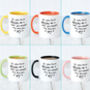 'Think Missing Me Is Hard, Try Missing You' Mug, thumbnail 2 of 10