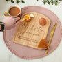 Personalised Mr And Mrs Wedding Dippy Eggs Board, thumbnail 2 of 5