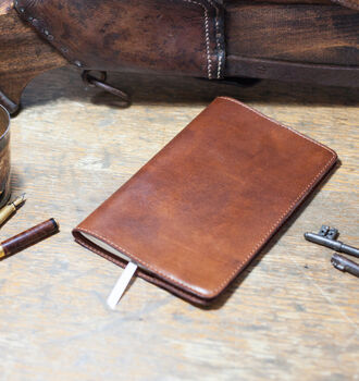 Personalised Leather Bound Moleskine Cahier Journal, 9 of 9