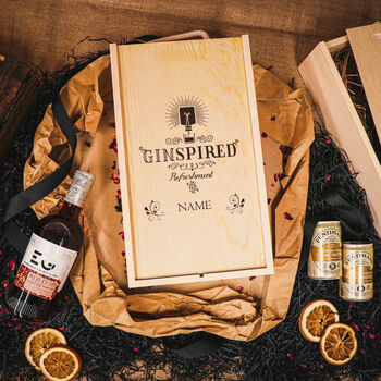Personalised Edinburgh Gin Liqueur Gift Set, 2 of 9