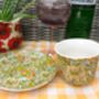 Large Cup And Saucer In William Morris Golden Lily Design, thumbnail 6 of 9