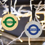 Official Tfl London Hanging Christmas Tree Bauble Decoration, thumbnail 1 of 7