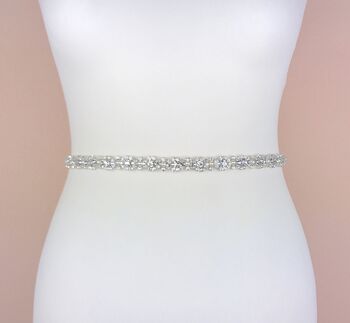 Caitlen Diamante Bridal Belt, 5 of 8