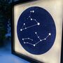 Personalised Couples Star Sign Light Up Print, thumbnail 3 of 7