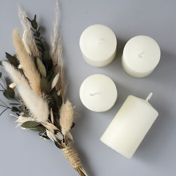 Moonstone Candle Holder. Artisan Iron Home Decor, 8 of 12