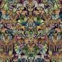Limited Edition Mozambique Tropical Animals And Art Nouveau Leaves 100% Silk Satin Scarf, thumbnail 7 of 7