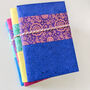 Colourful Nepali Lokta Paper Notebooks A6, Fair Trade, thumbnail 1 of 8